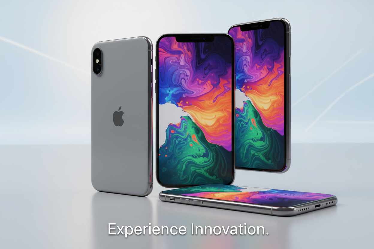 vreau un benner cu o poza sa fie mai multe telefoane iphone 